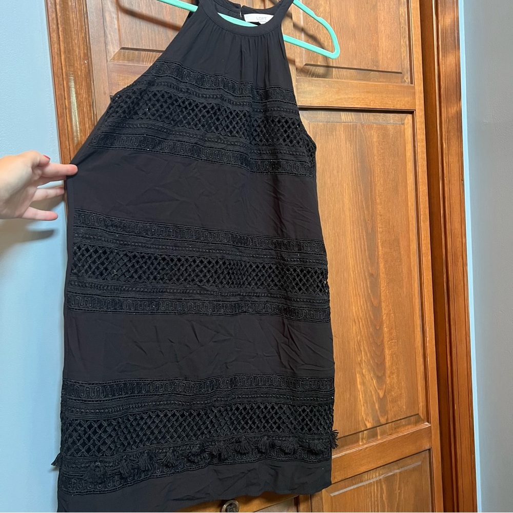 Black LOFT Dress Size Medium